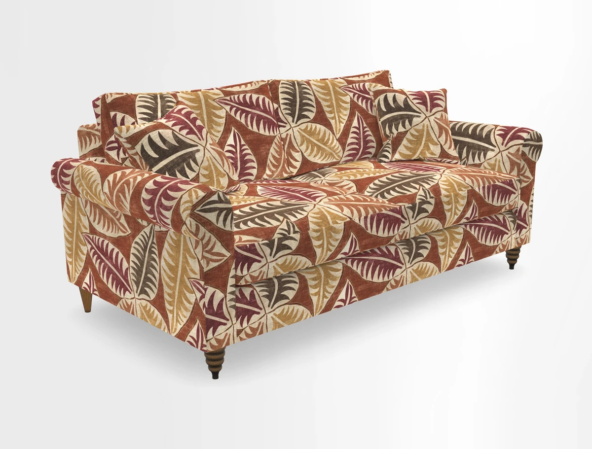 Apuldram 3 Seater Sofa in Clever Cotton Mix Mineral 