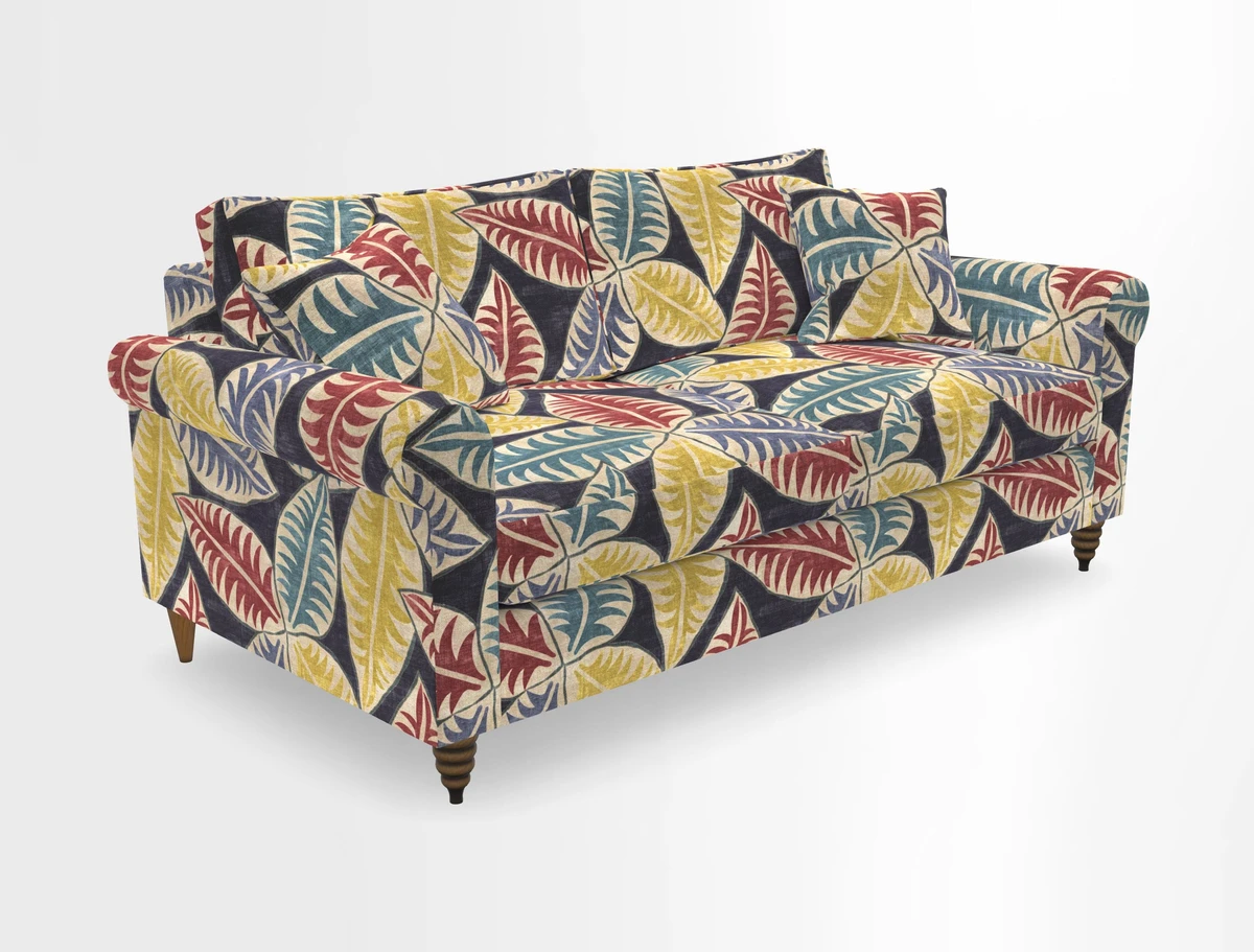 Apuldram 3 Seater Sofa in Clever Cotton Mix Mineral 