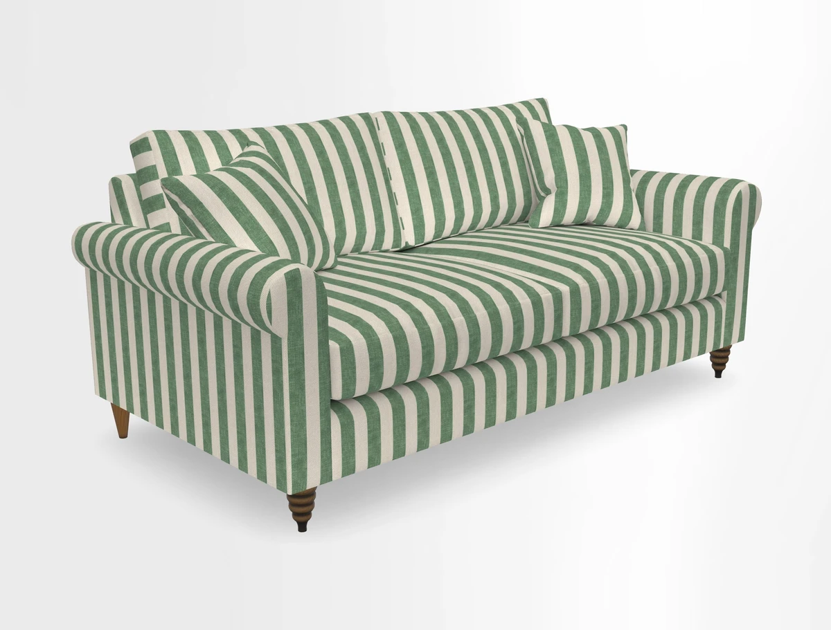 Apuldram 3 Seater Sofa in Clever Cotton Mix Mineral 