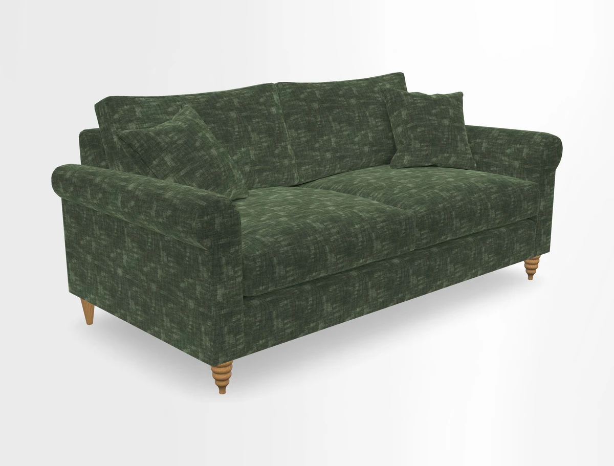Apuldram 3 Seater Sofa in Clever Cotton Mix Mineral 