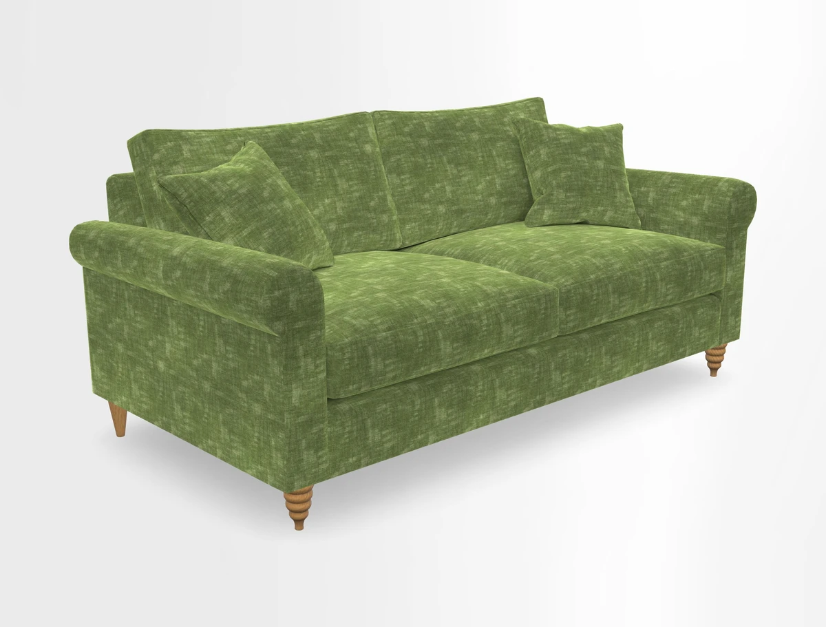 Apuldram 3 Seater Sofa in Clever Cotton Mix Mineral 