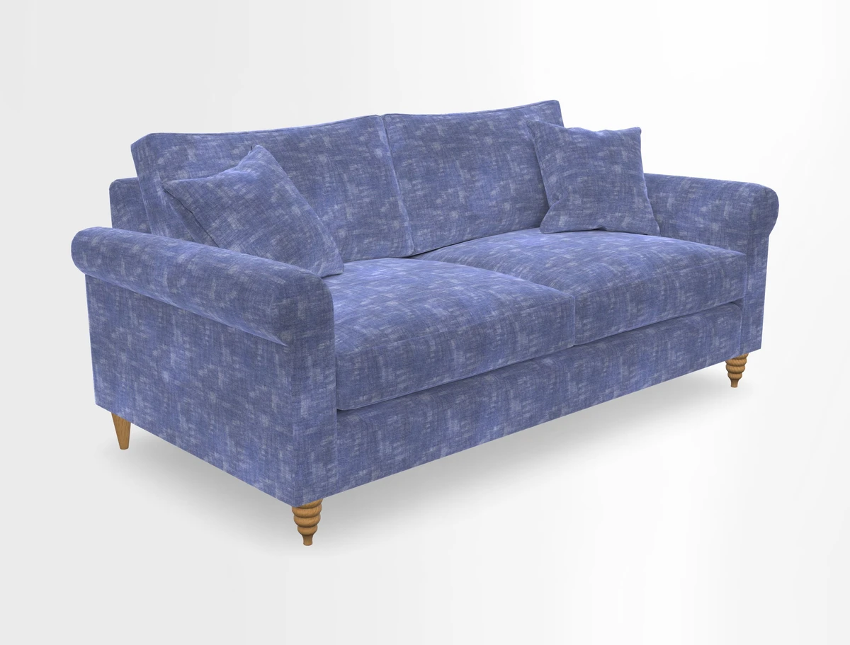 Apuldram 3 Seater Sofa in Clever Cotton Mix Mineral 