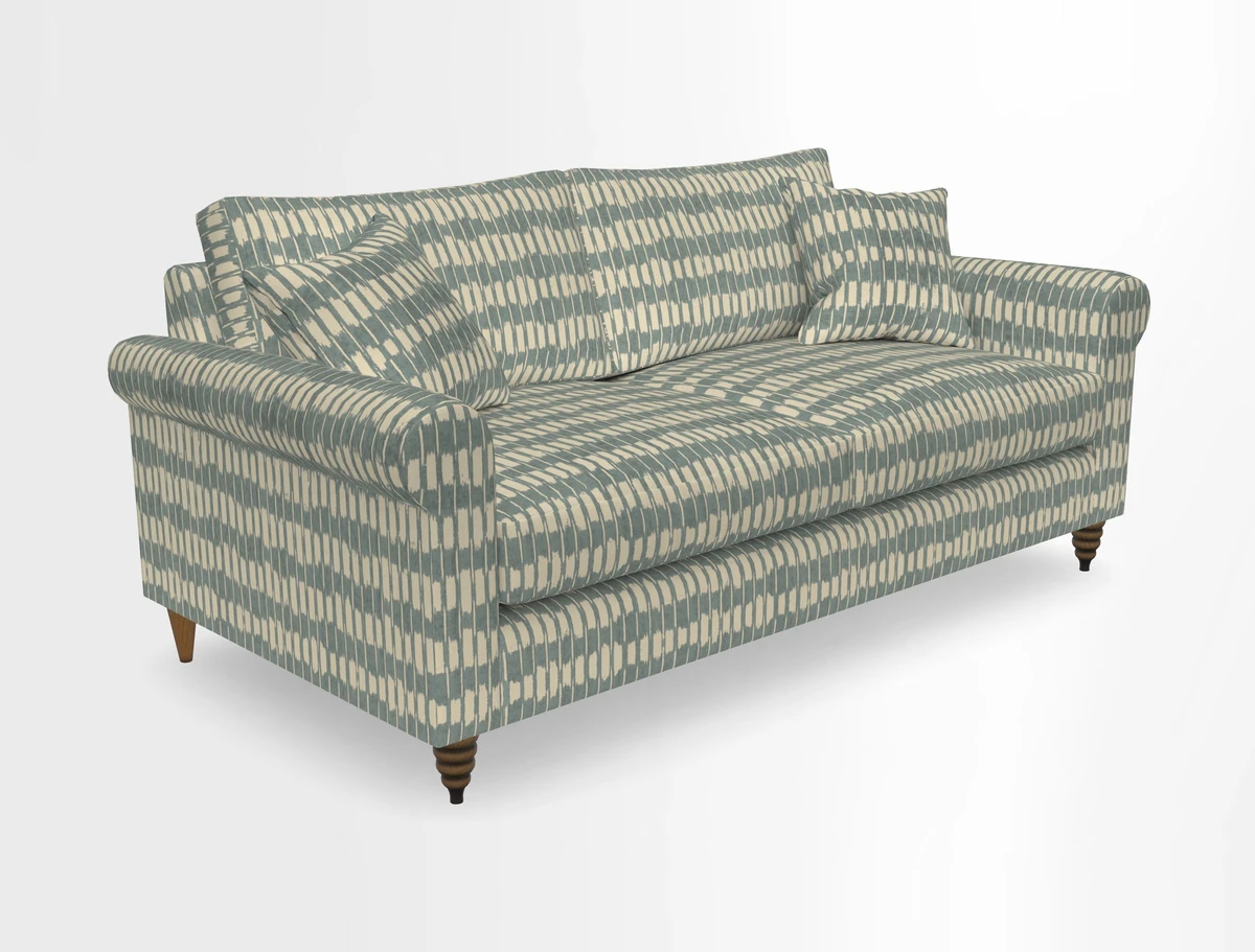 Apuldram 3 Seater Sofa in Clever Cotton Mix Mineral 