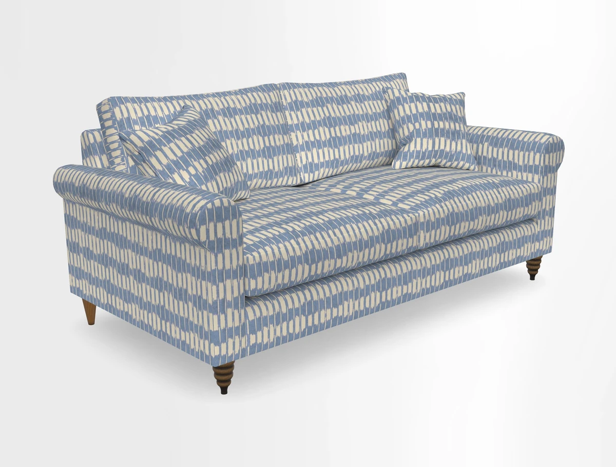 Apuldram 3 Seater Sofa in Clever Cotton Mix Mineral 