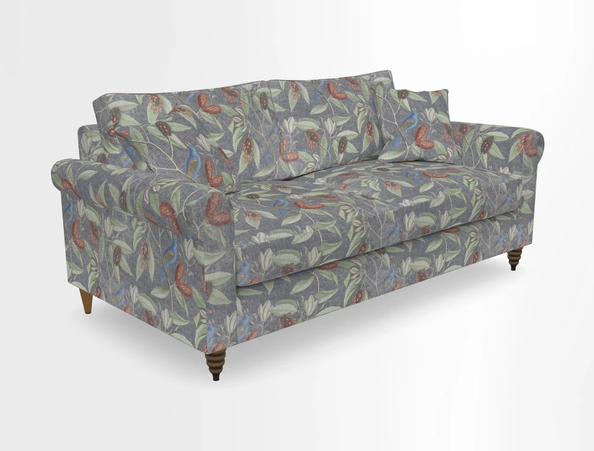 Apuldram 3 Seater Sofa in Clever Cotton Mix Mineral 