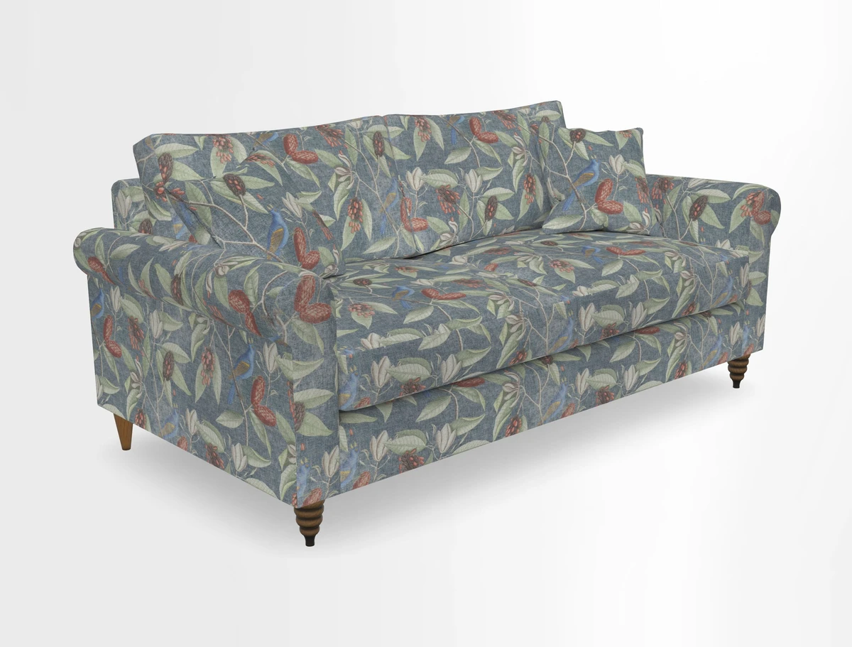 Apuldram 3 Seater Sofa in Clever Cotton Mix Mineral 