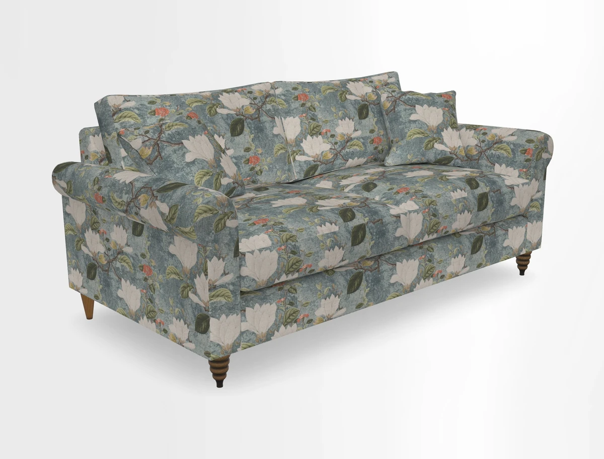 Apuldram 3 Seater Sofa in Clever Cotton Mix Mineral 