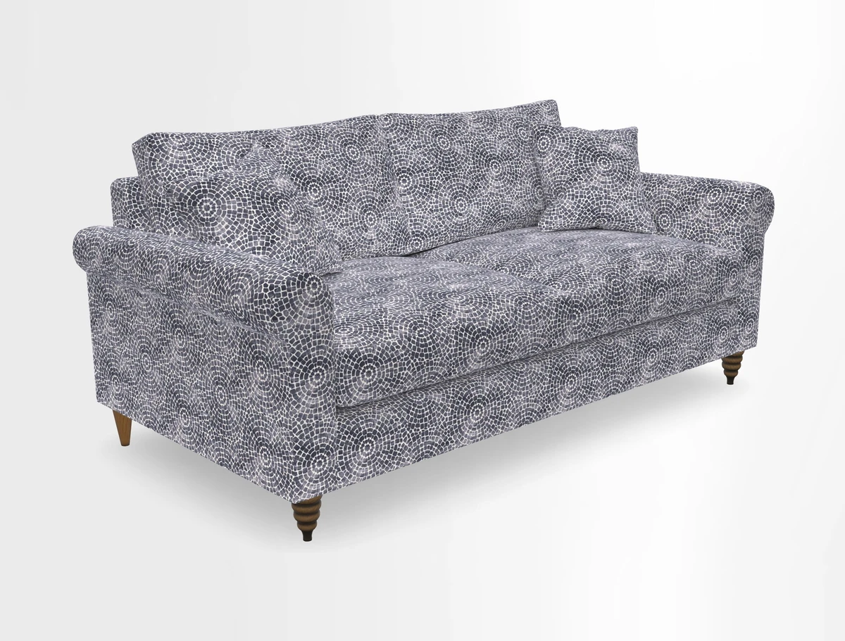 Apuldram 3 Seater Sofa in Clever Cotton Mix Mineral 