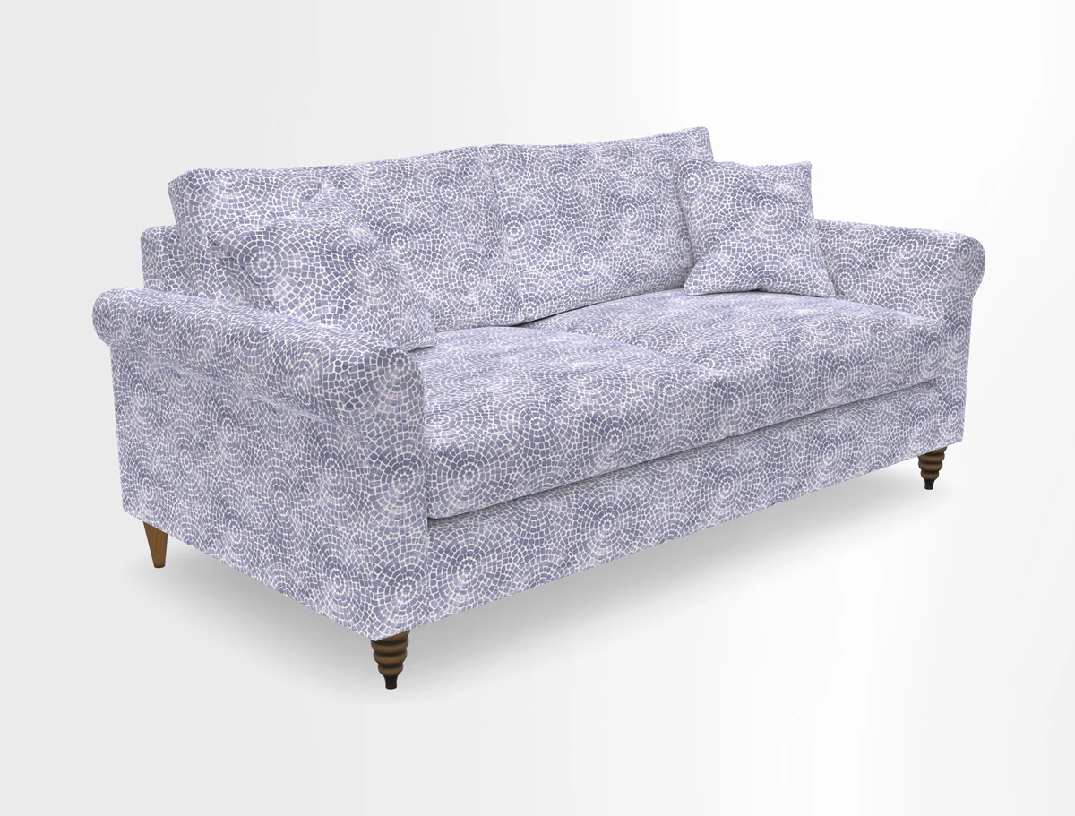Apuldram 3 Seater Sofa in Clever Cotton Mix Mineral 