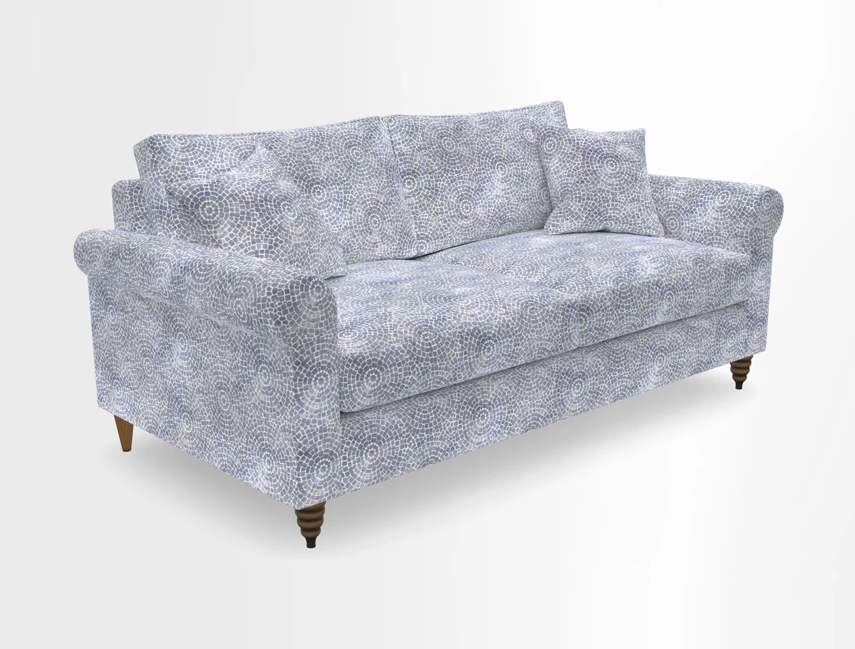 Apuldram 3 Seater Sofa in Clever Cotton Mix Mineral 