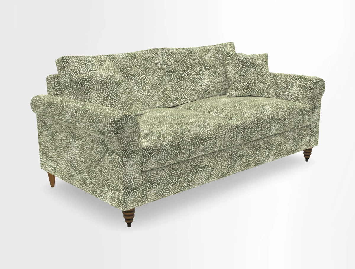 Apuldram 3 Seater Sofa in Clever Cotton Mix Mineral 