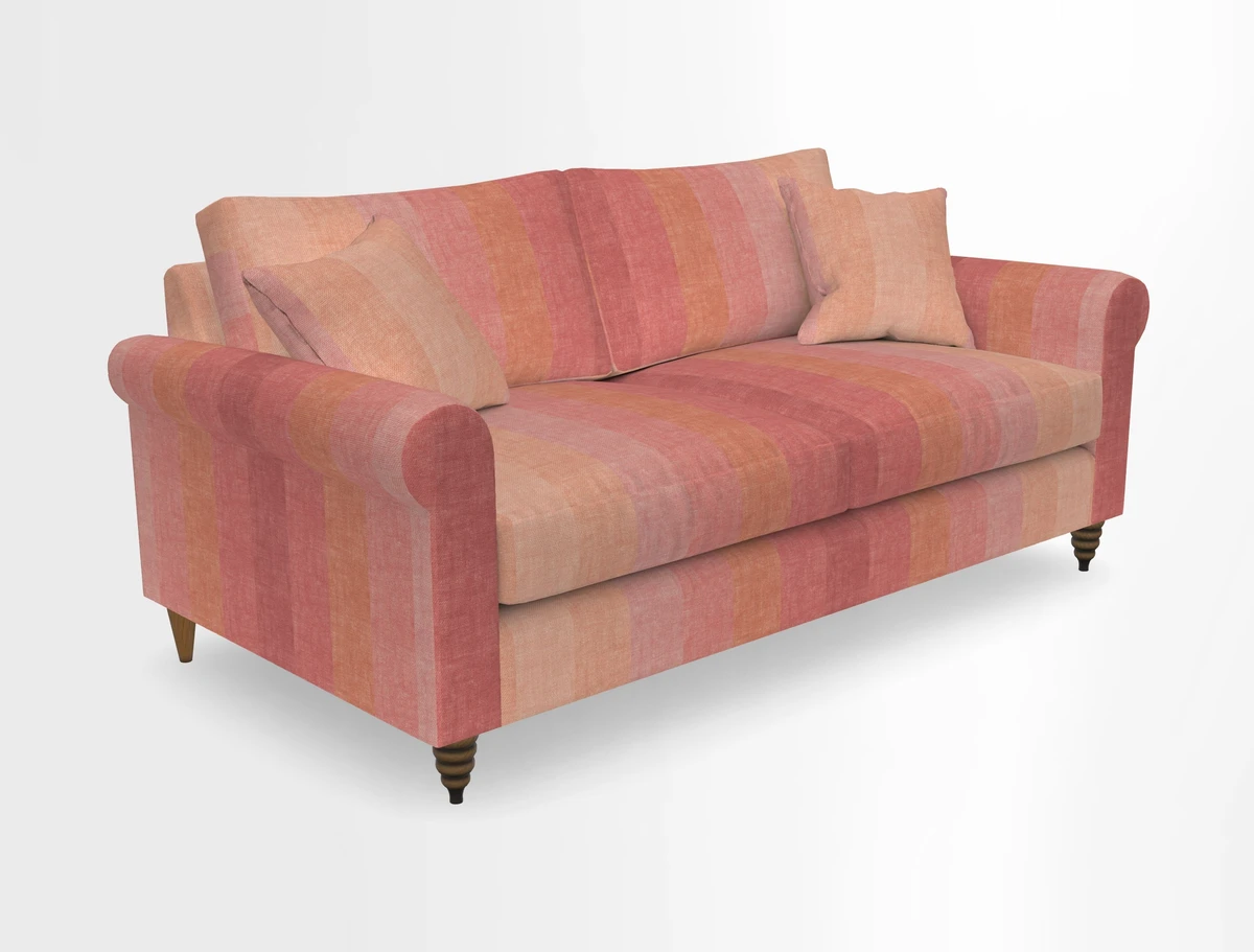 Apuldram 3 Seater Sofa in Clever Cotton Mix Mineral 