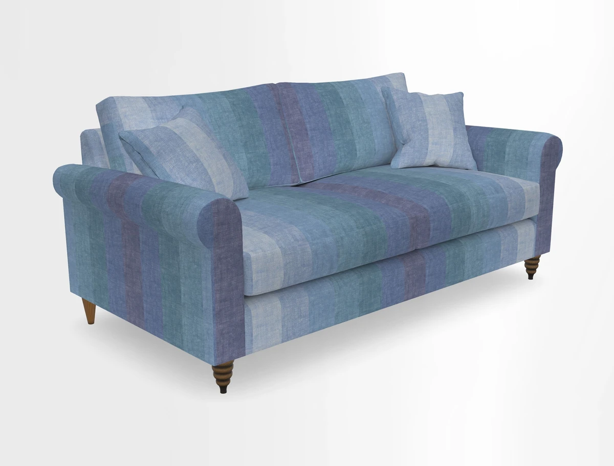 Apuldram 3 Seater Sofa in Clever Cotton Mix Mineral 