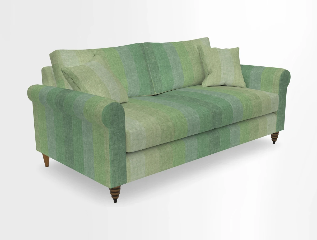 Apuldram 3 Seater Sofa in Clever Cotton Mix Mineral 