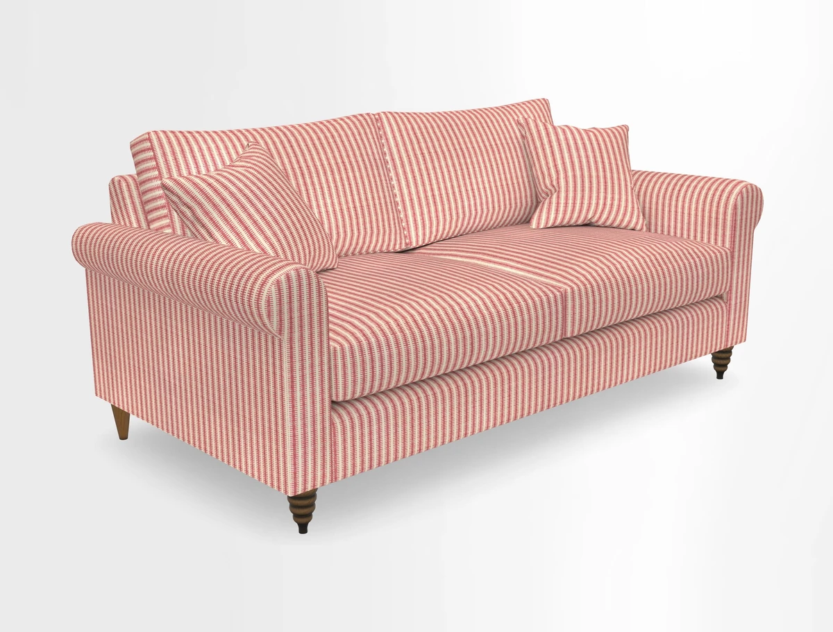 Apuldram 3 Seater Sofa in Clever Cotton Mix Mineral 