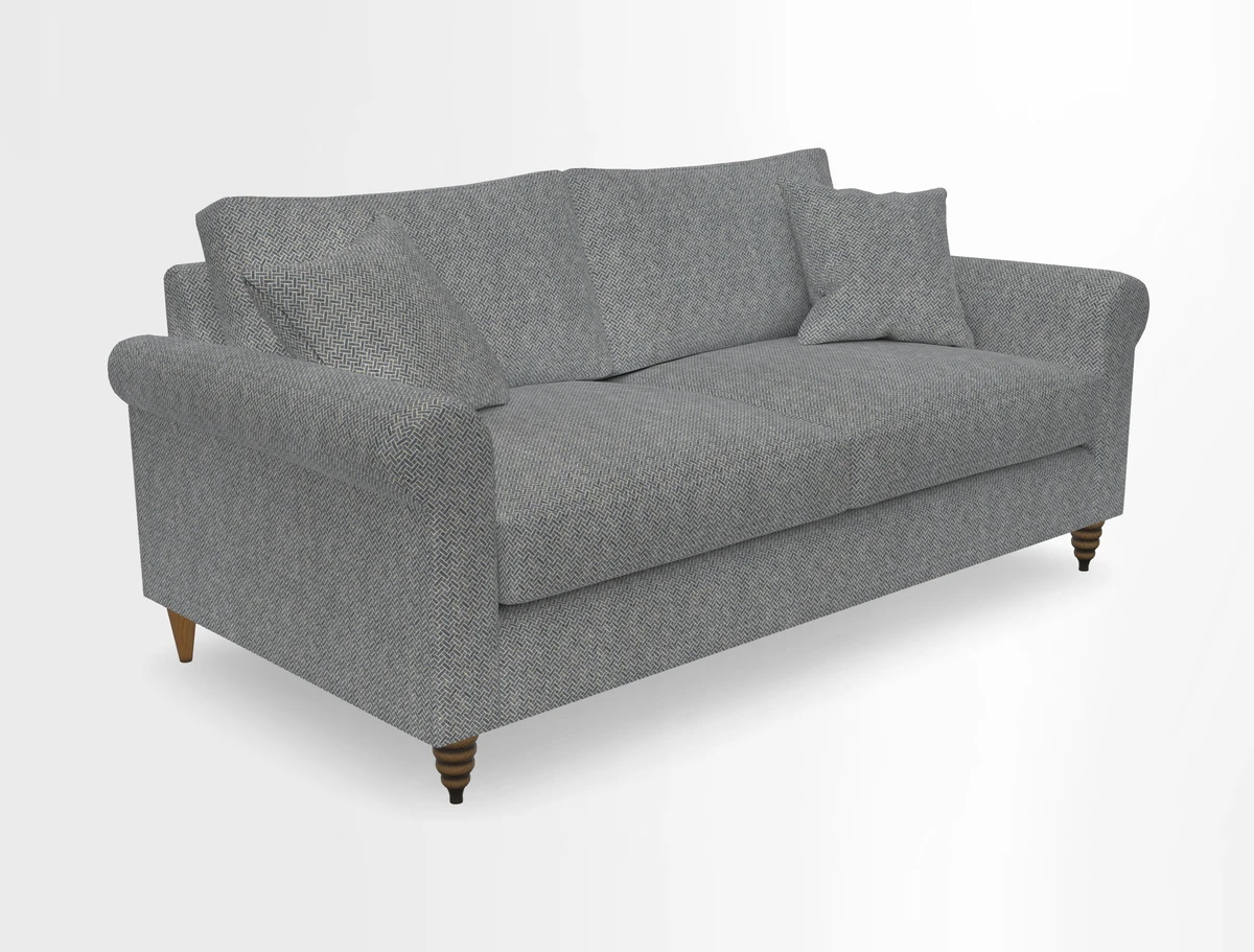 Apuldram 3 Seater Sofa in Clever Cotton Mix Mineral 