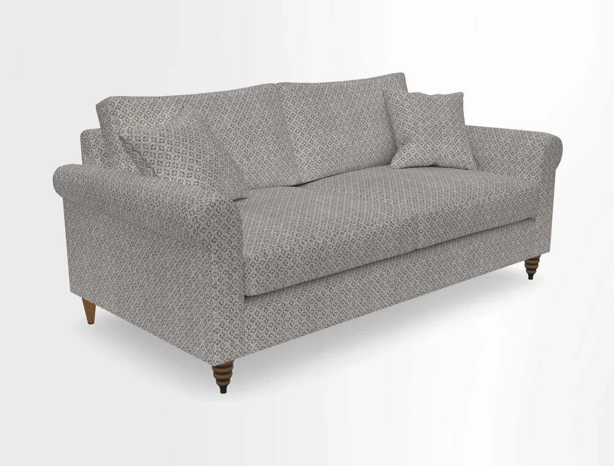 Apuldram 3 Seater Sofa in Clever Cotton Mix Mineral 