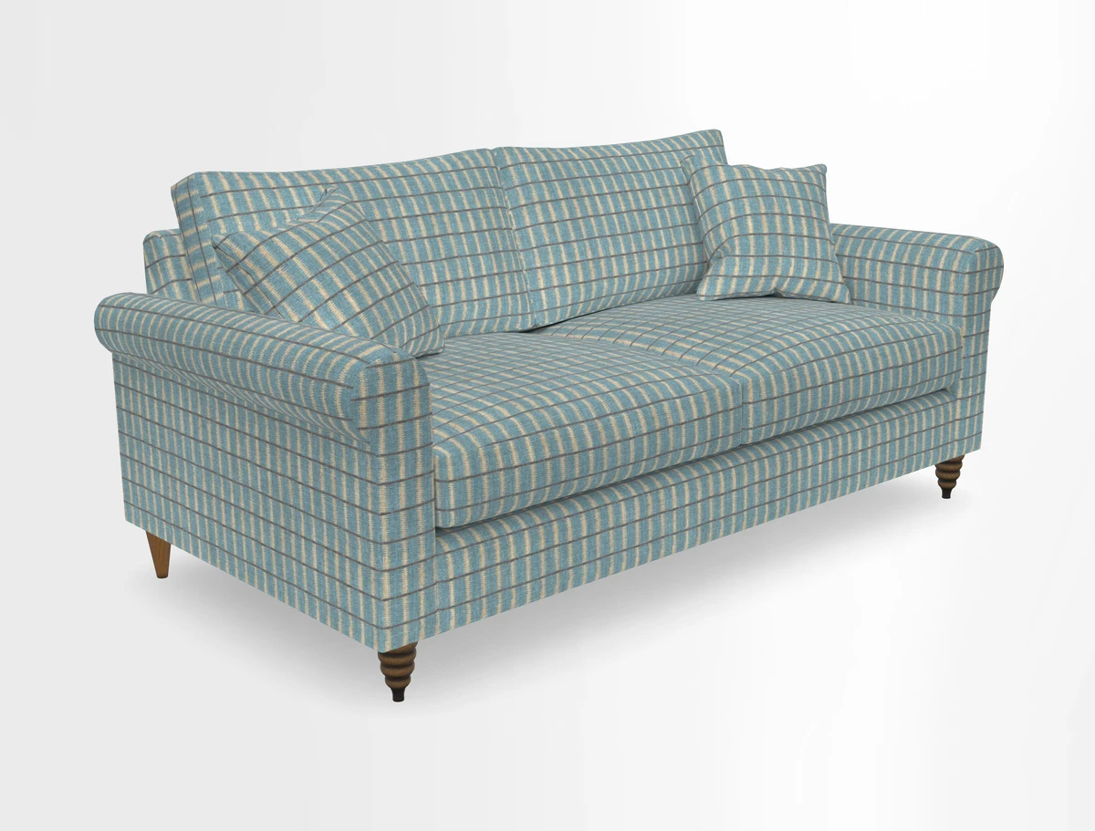 Apuldram 3 Seater Sofa in Clever Cotton Mix Mineral 