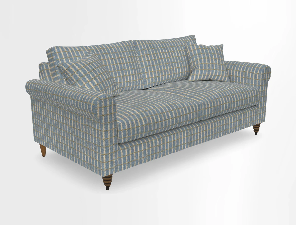 Apuldram 3 Seater Sofa in Clever Cotton Mix Mineral 