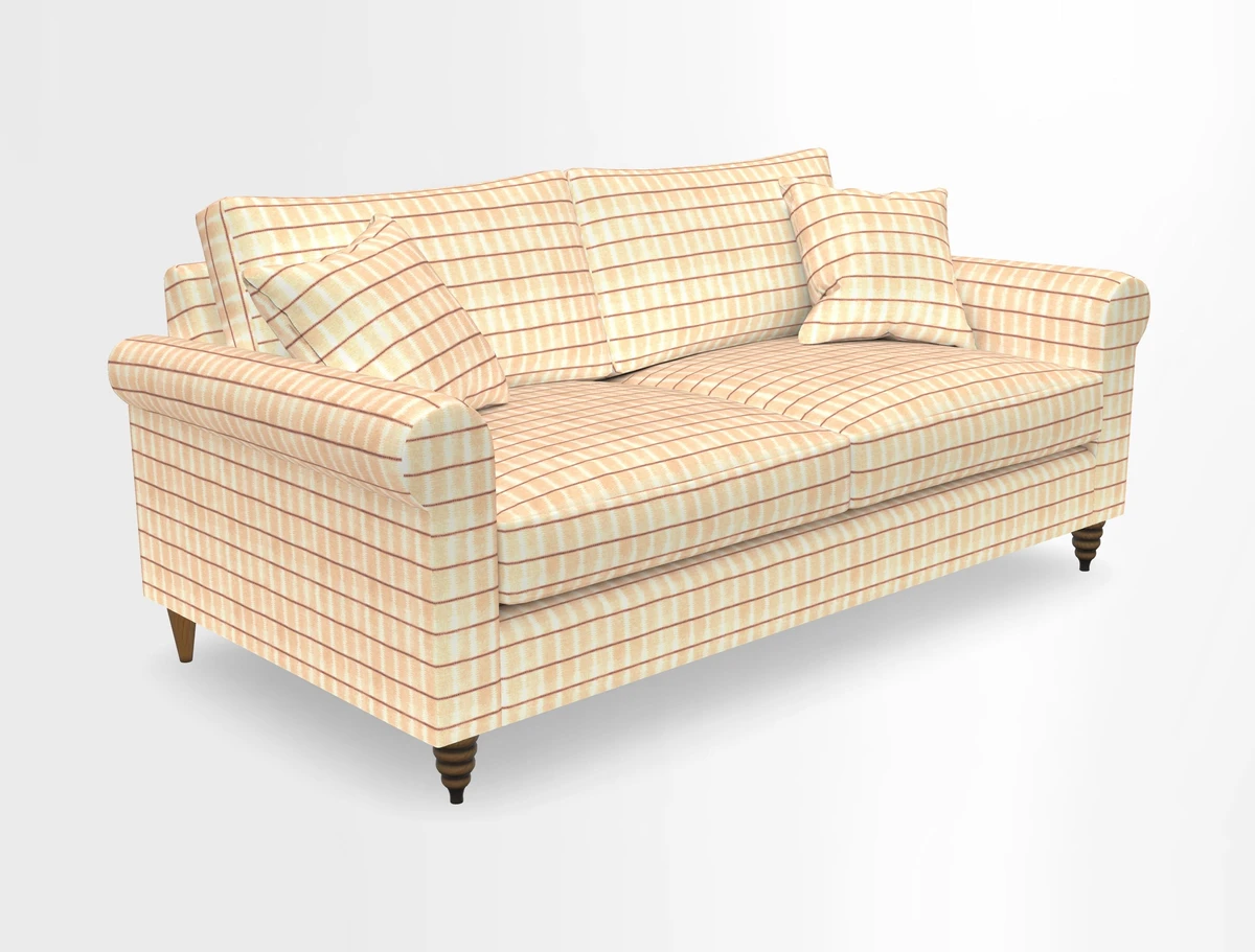 Apuldram 3 Seater Sofa in Clever Cotton Mix Mineral 