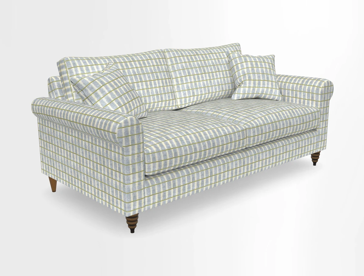 Apuldram 3 Seater Sofa in Clever Cotton Mix Mineral 