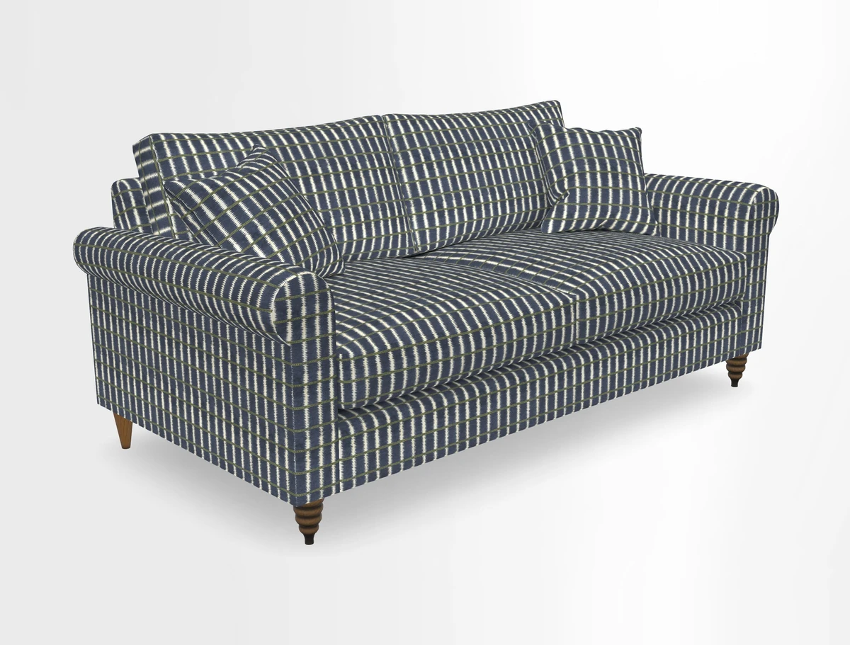 Apuldram 3 Seater Sofa in Clever Cotton Mix Mineral 