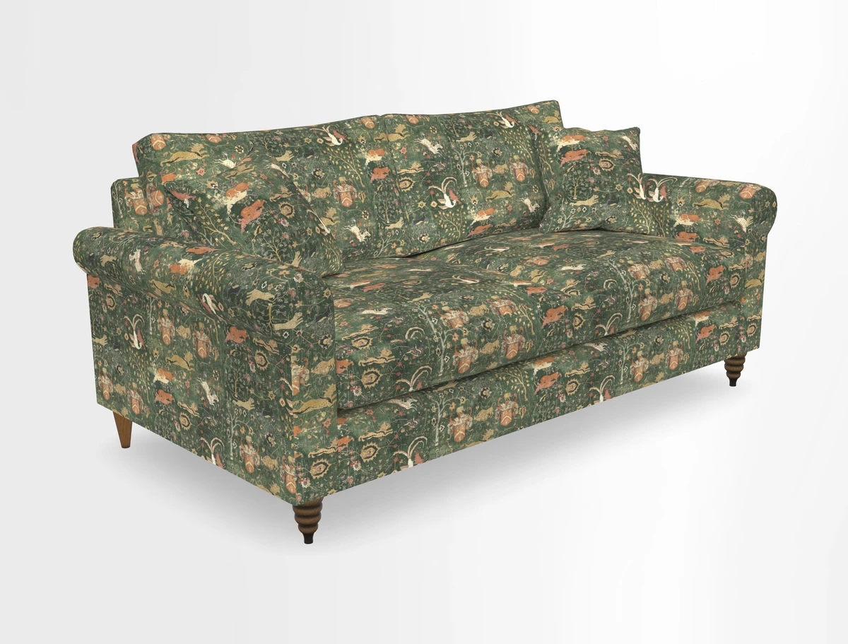 Apuldram 3 Seater Sofa in Clever Cotton Mix Mineral 