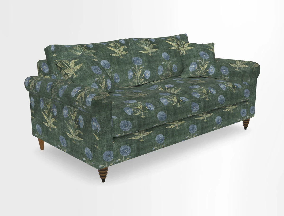 Apuldram 3 Seater Sofa in Clever Cotton Mix Mineral 