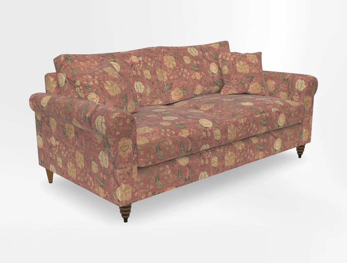 Apuldram 3 Seater Sofa in Clever Cotton Mix Mineral 