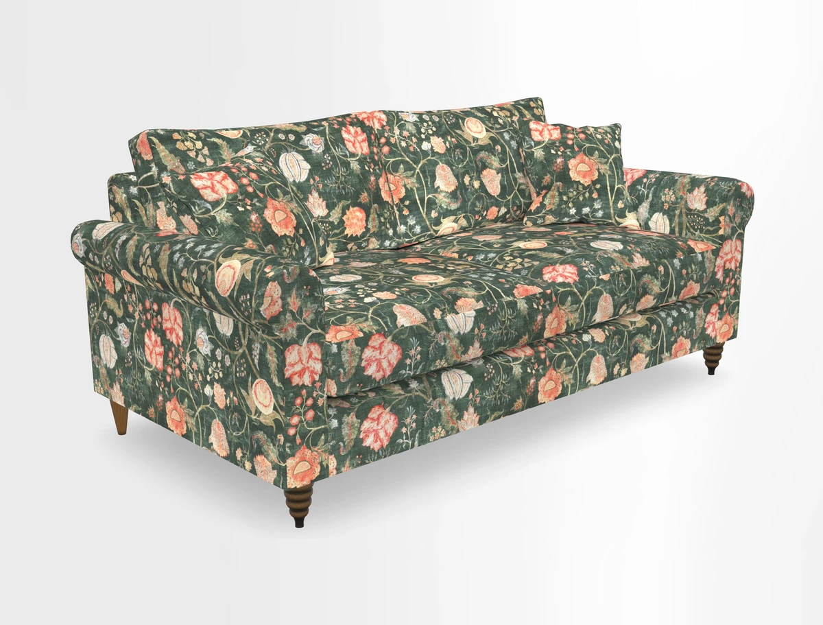 Apuldram 3 Seater Sofa in Clever Cotton Mix Mineral 