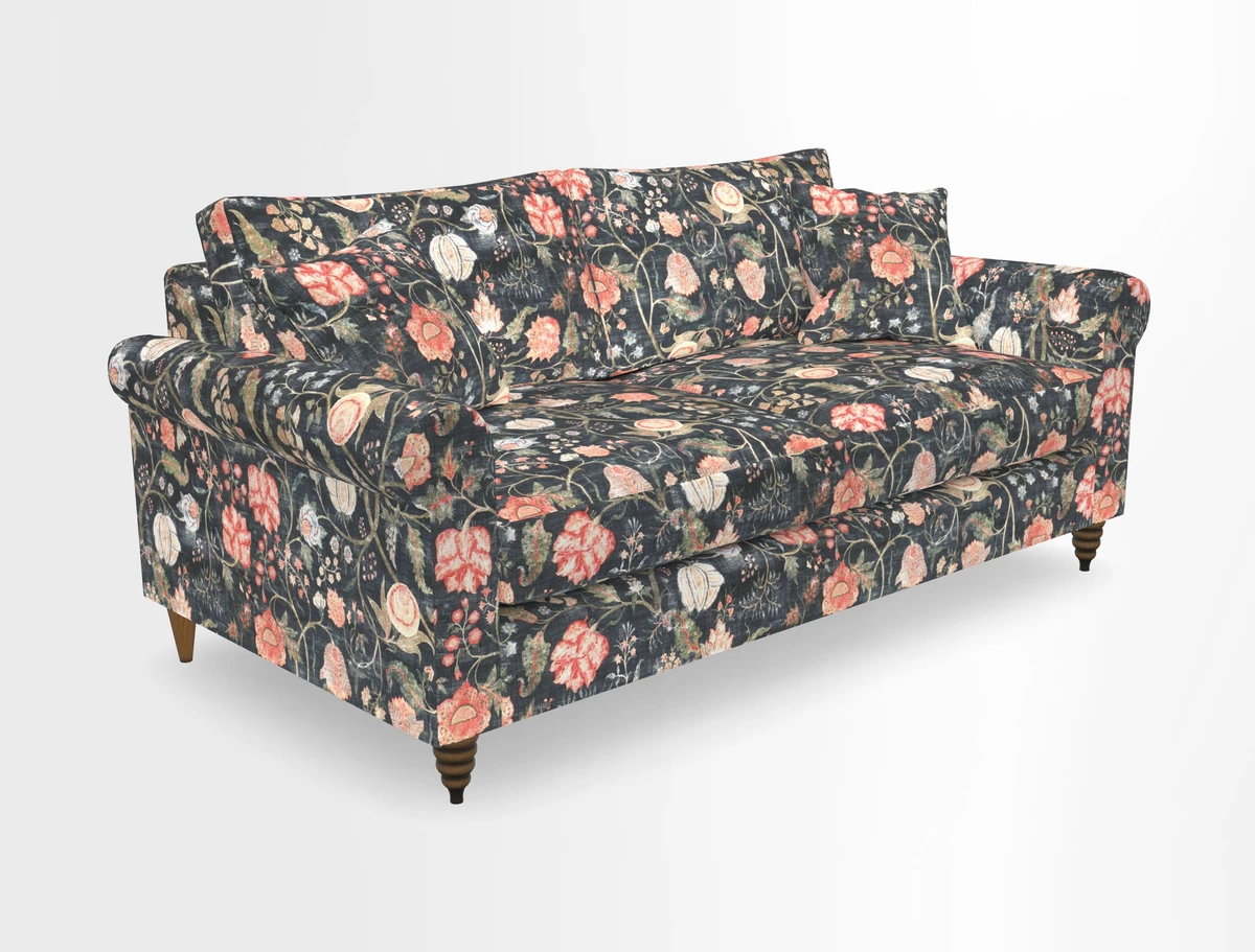 Apuldram 3 Seater Sofa in Clever Cotton Mix Mineral 
