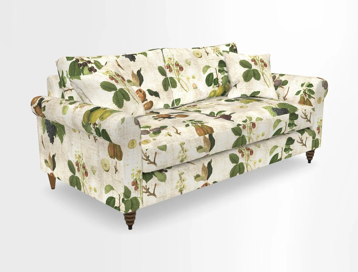 Apuldram 3 Seater Sofa in Clever Cotton Mix Mineral 