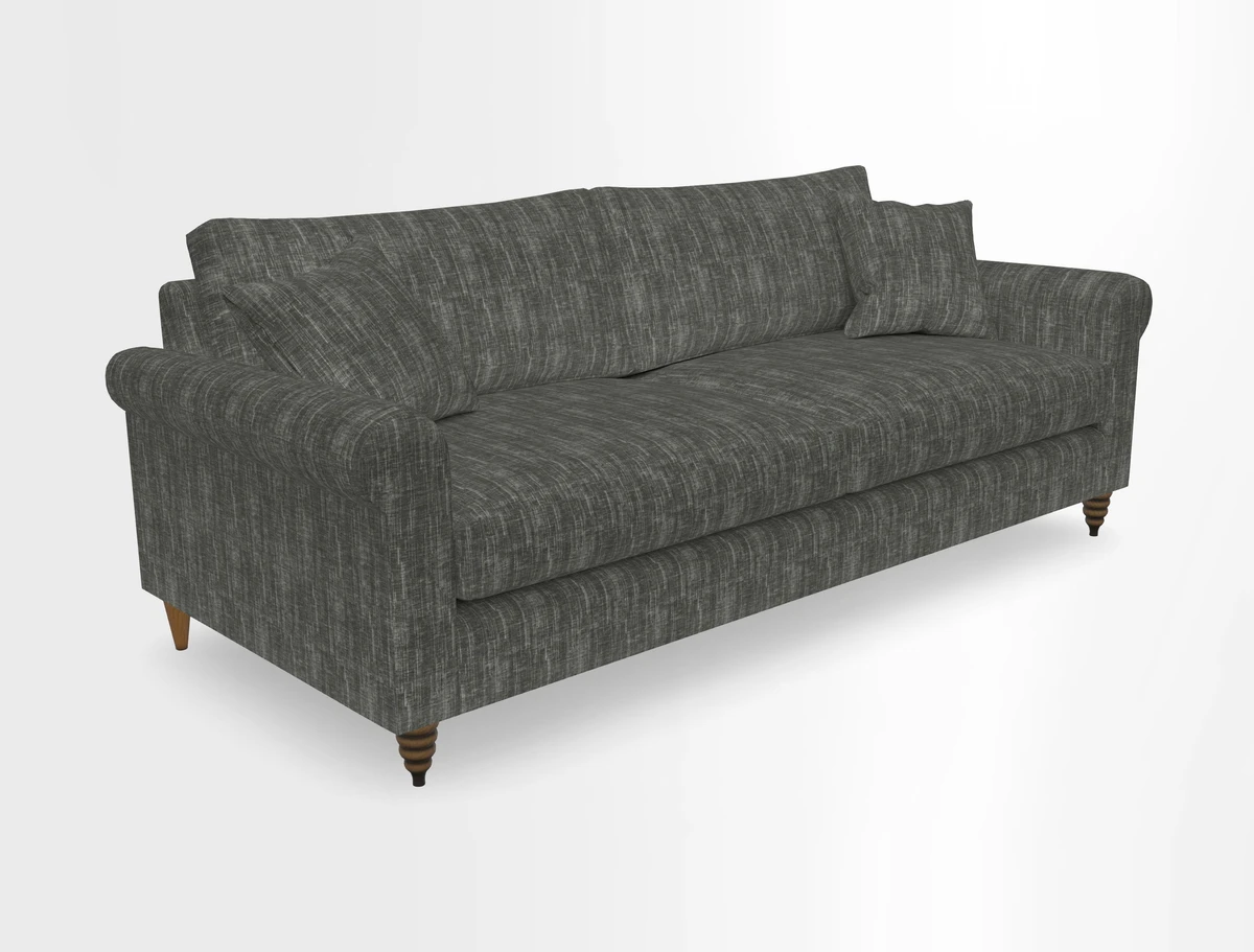 Apuldram 4 Seater Sofa in Clever Cotton Mix Mineral 