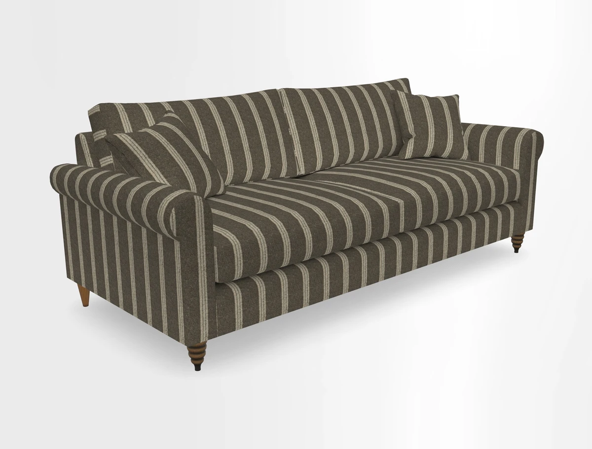 Apuldram 4 Seater Sofa in Clever Cotton Mix Mineral 