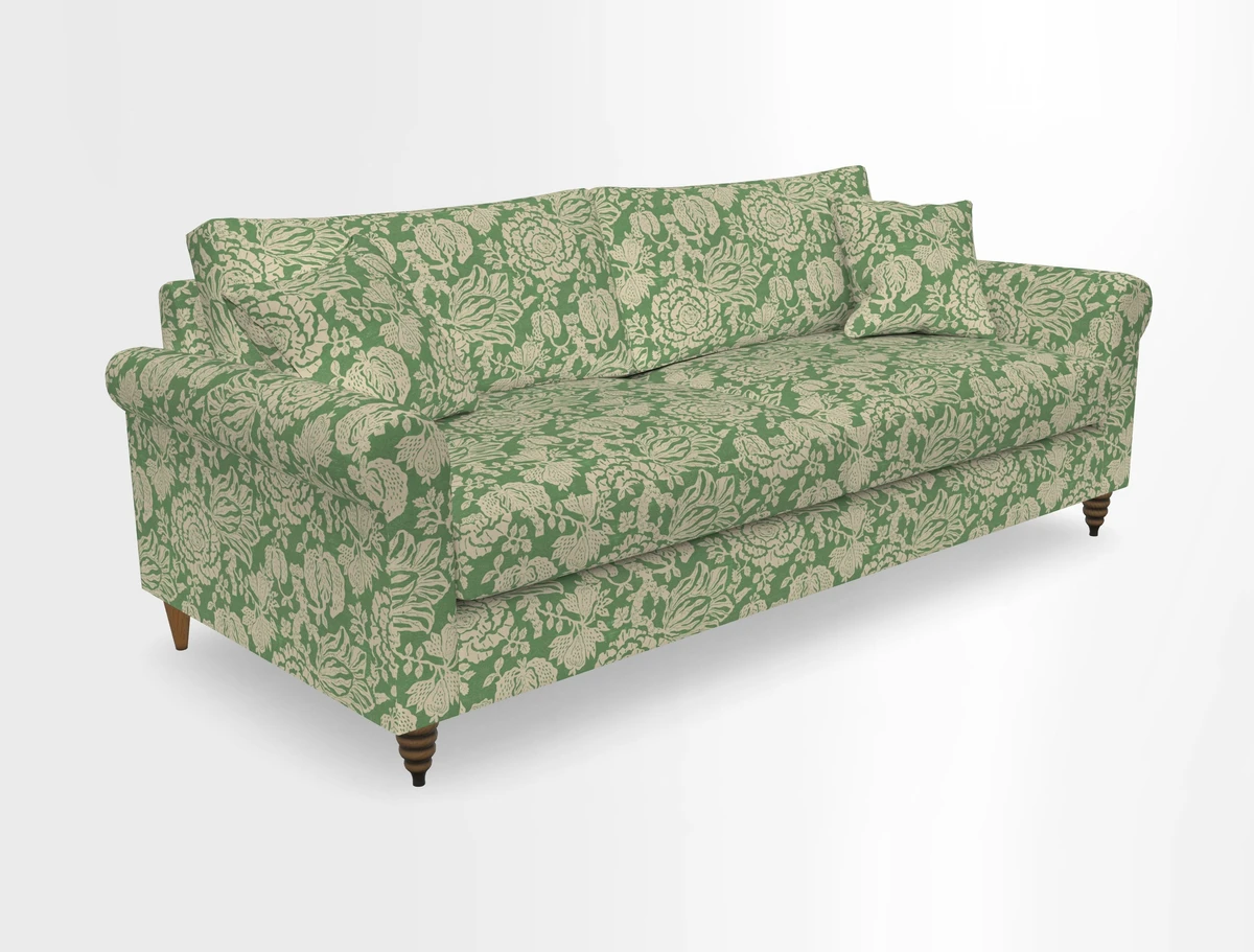 Apuldram 4 Seater Sofa in Clever Cotton Mix Mineral 