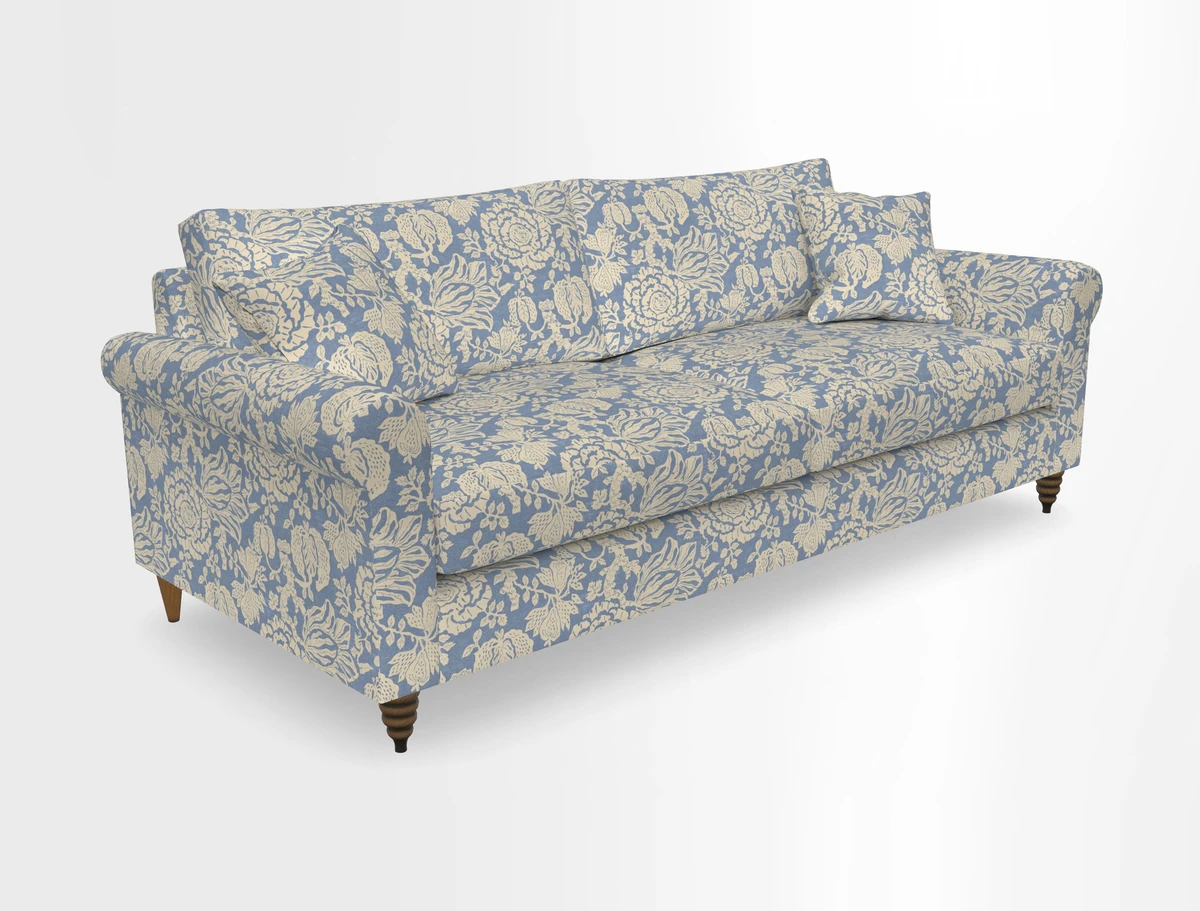 Apuldram 4 Seater Sofa in Clever Cotton Mix Mineral 