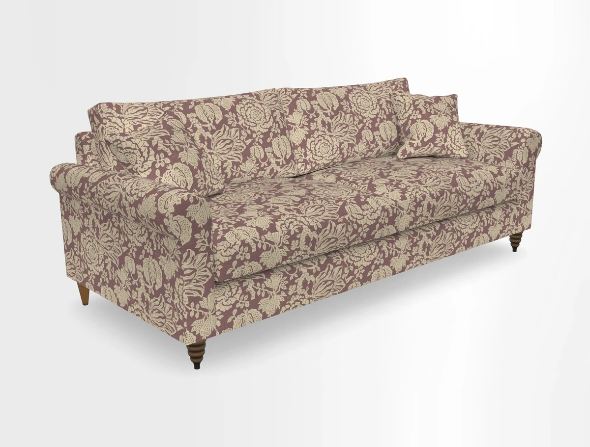 Apuldram 4 Seater Sofa in Clever Cotton Mix Mineral 
