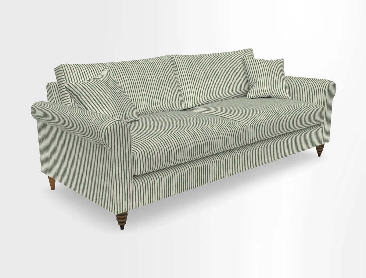 Apuldram 4 Seater Sofa in Clever Cotton Mix Mineral 