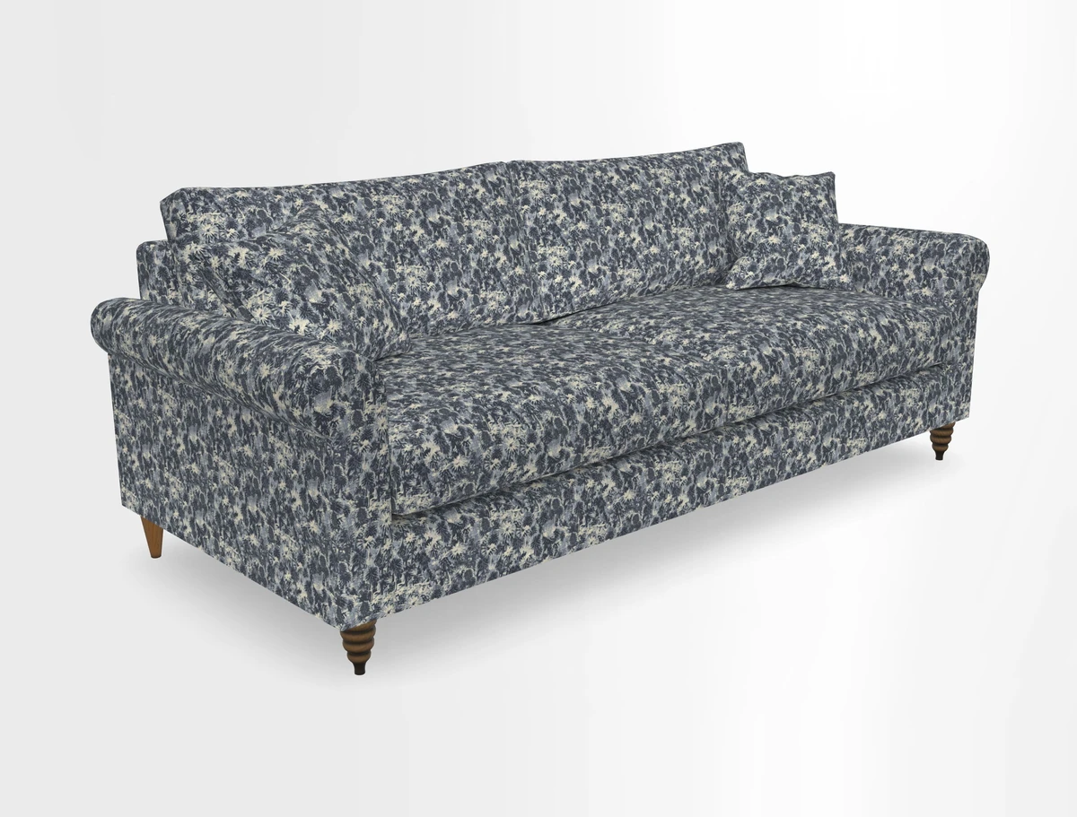 Apuldram 4 Seater Sofa in Clever Cotton Mix Mineral 