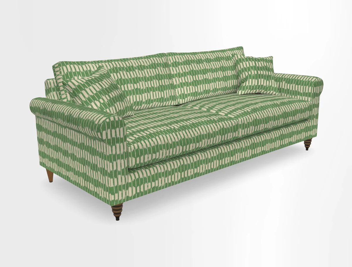 Apuldram 4 Seater Sofa in Clever Cotton Mix Mineral 