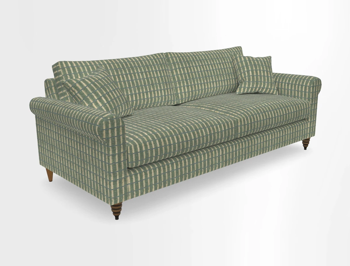 Apuldram 4 Seater Sofa in Clever Cotton Mix Mineral 