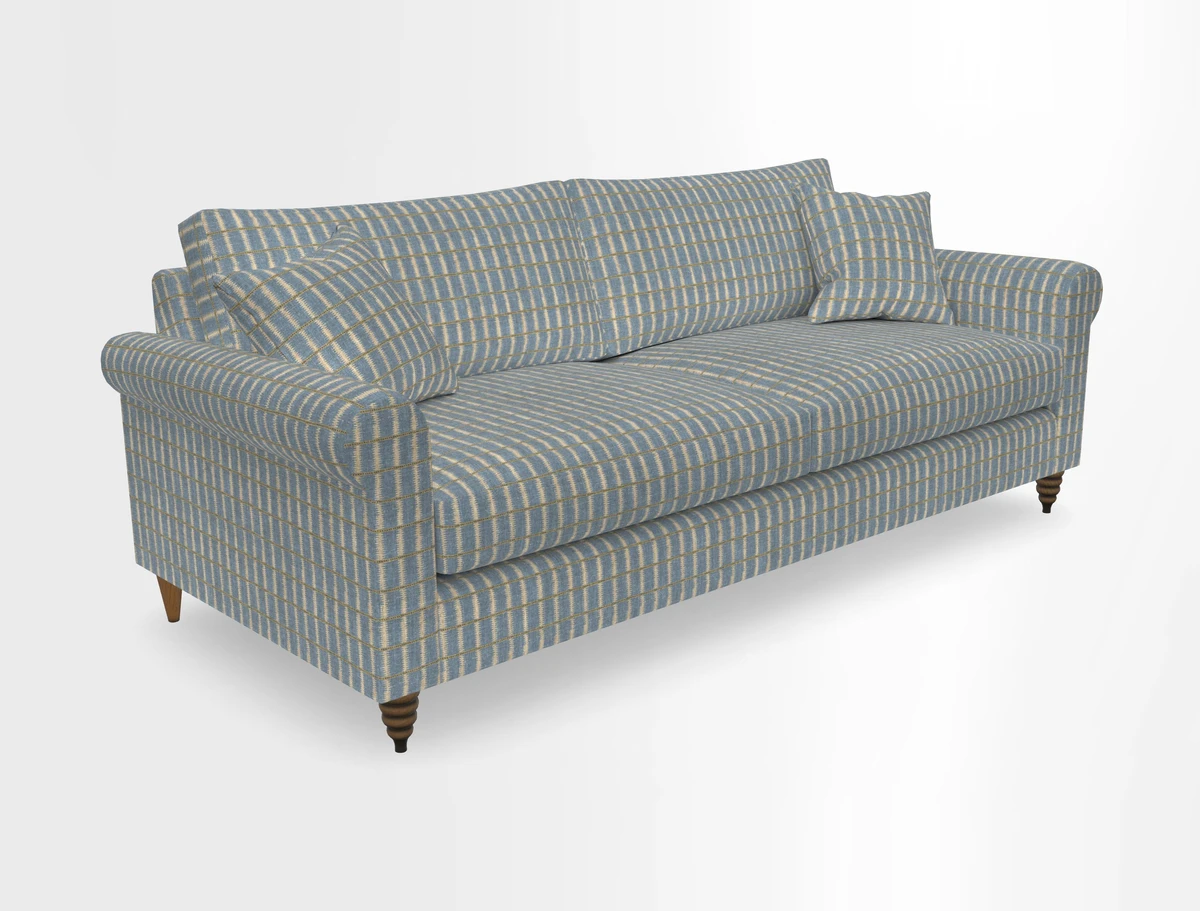 Apuldram 4 Seater Sofa in Clever Cotton Mix Mineral 