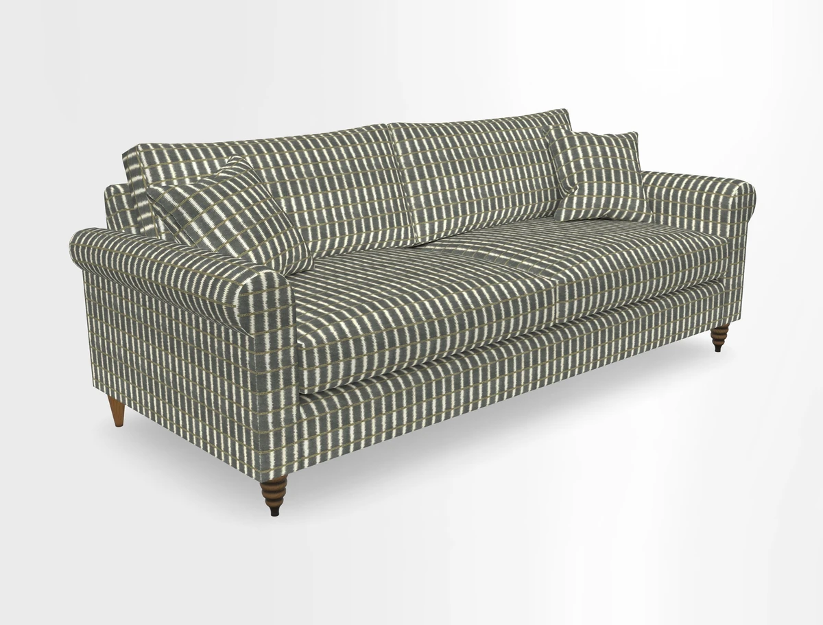 Apuldram 4 Seater Sofa in Clever Cotton Mix Mineral 