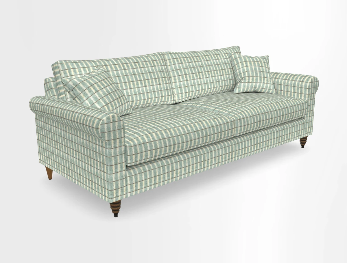 Apuldram 4 Seater Sofa in Clever Cotton Mix Mineral 