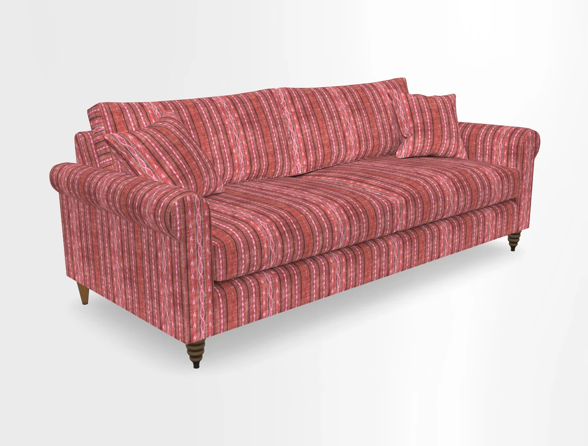 Apuldram 4 Seater Sofa in Clever Cotton Mix Mineral 