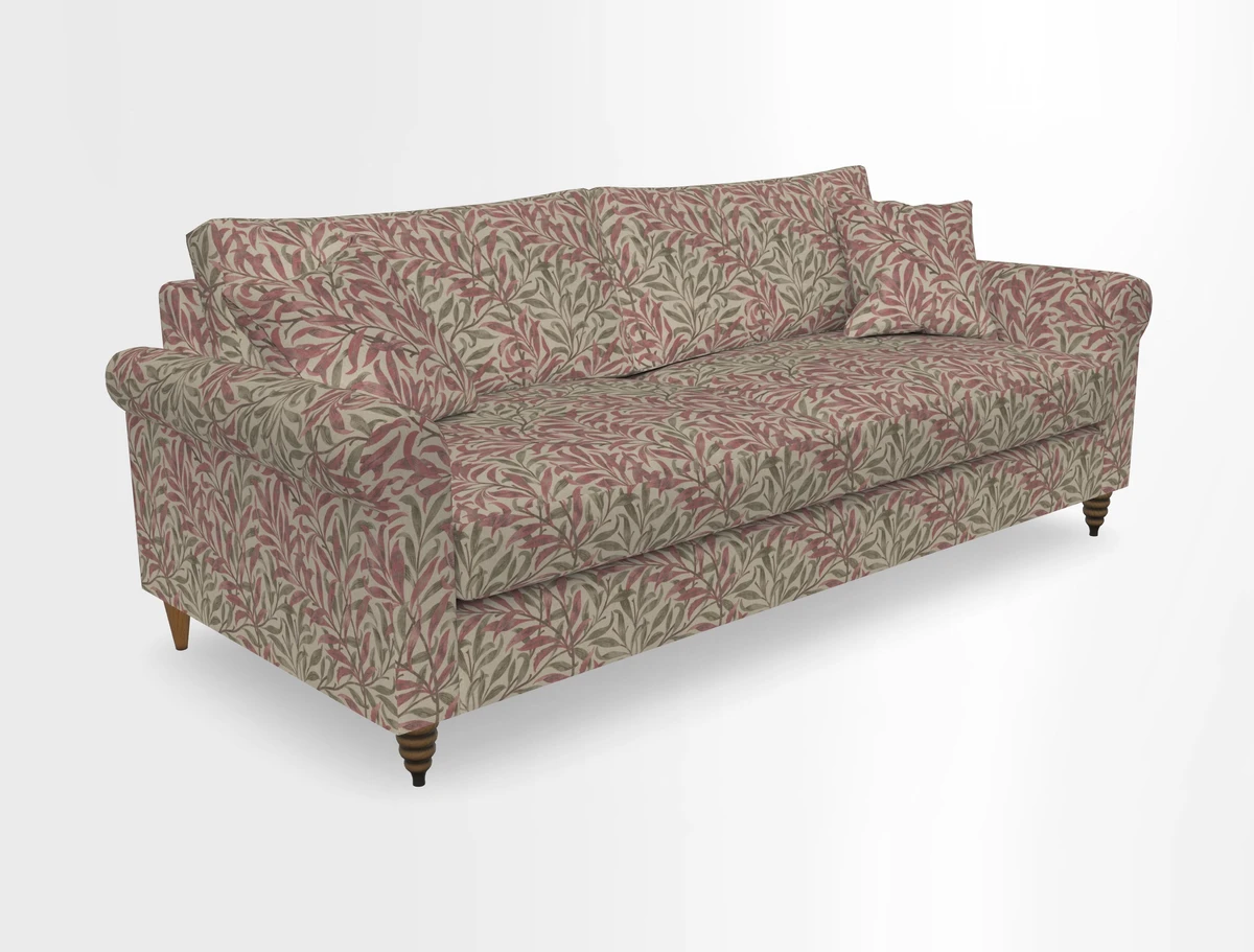Apuldram 4 Seater Sofa in Clever Cotton Mix Mineral 
