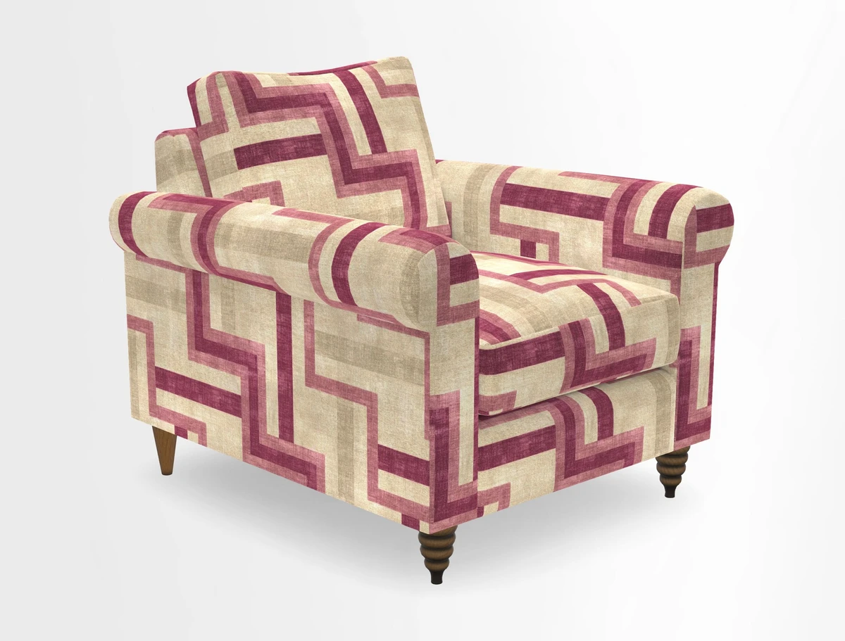Apuldram Chair in Two Tone Plain Biscuit