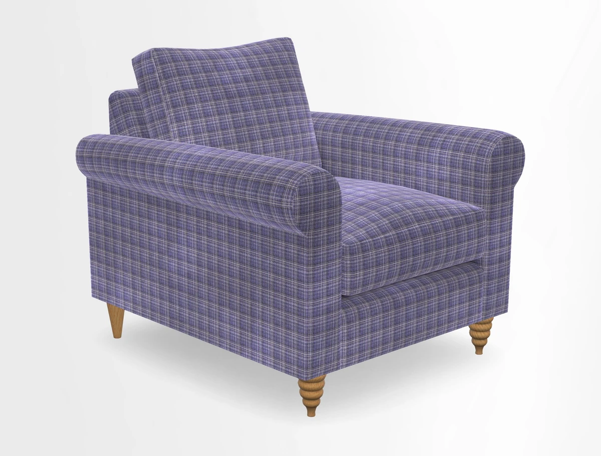Apuldram Chair in Two Tone Plain Biscuit