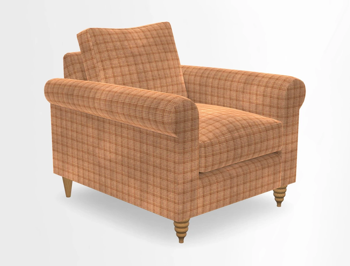 Apuldram Chair in Two Tone Plain Biscuit