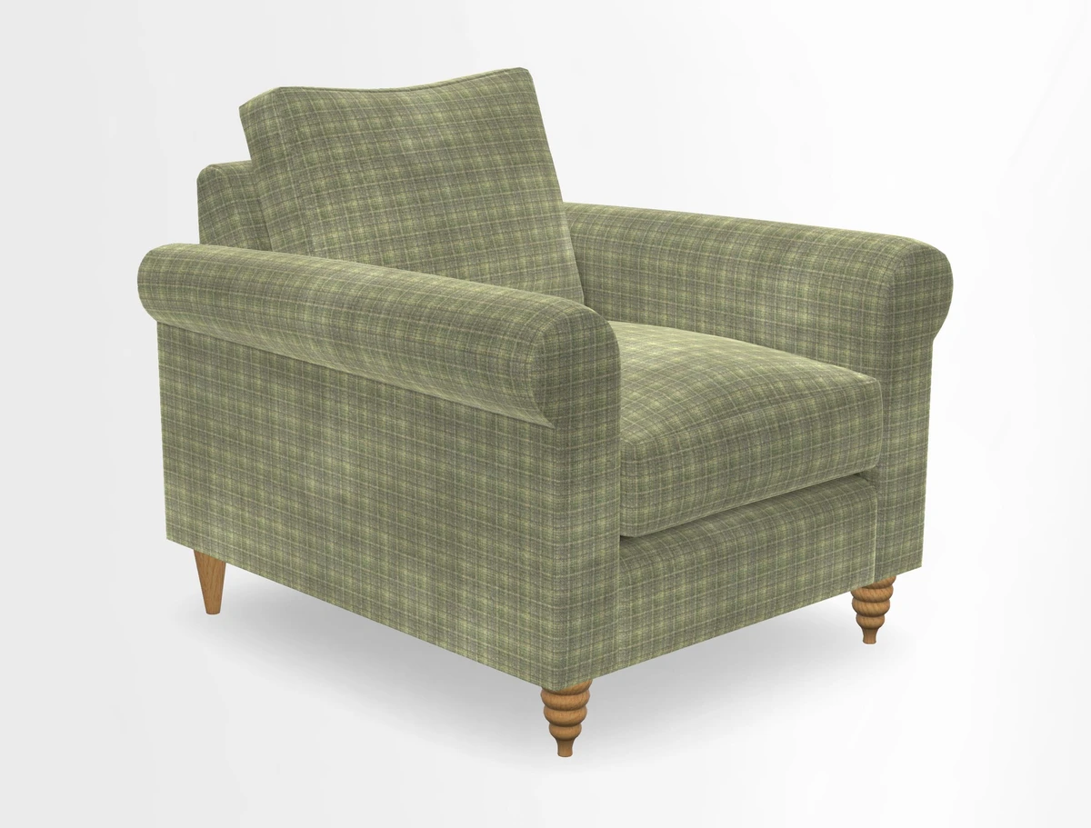Apuldram Chair in Two Tone Plain Biscuit
